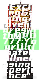 "Unlock Exciting Gaming Adventures with MPO777: Your Ultimate Online Casino Experience"